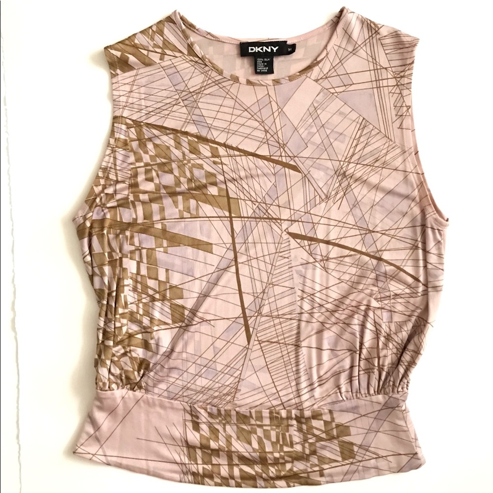 DKNY Silk Jersey Shell